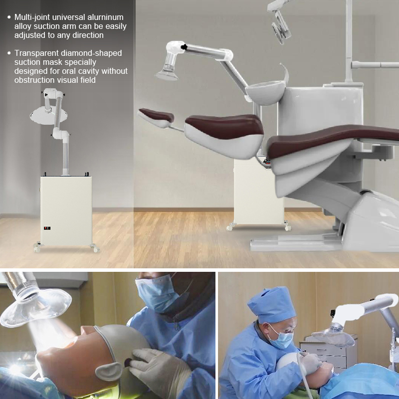 Dental Aerosol Suction Machine NEW OXYGEN PURIFICATION TECHNOLOGY CO.,LTD