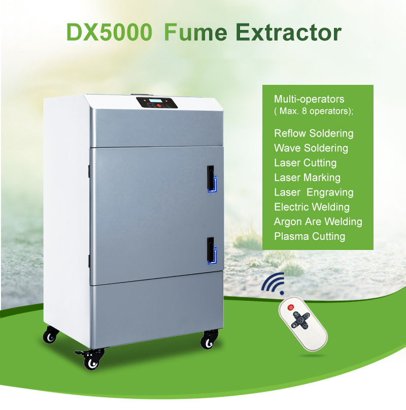 DX5000 Laser Fume Extractor NEW OXYGEN PURIFICATION TECHNOLOGY CO.,LTD